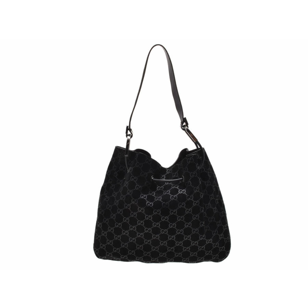 Gucci GG Hobo bag suede black
